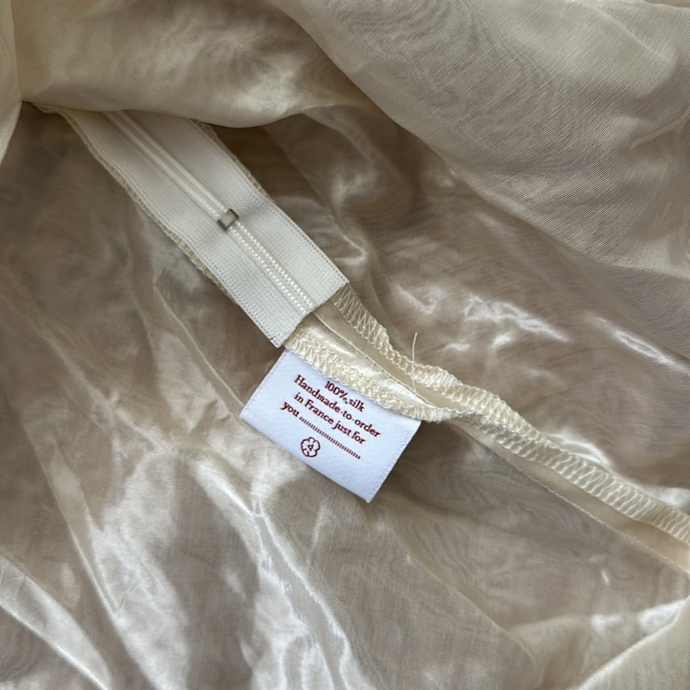 Silk Organza Babydoll Dress - image 6